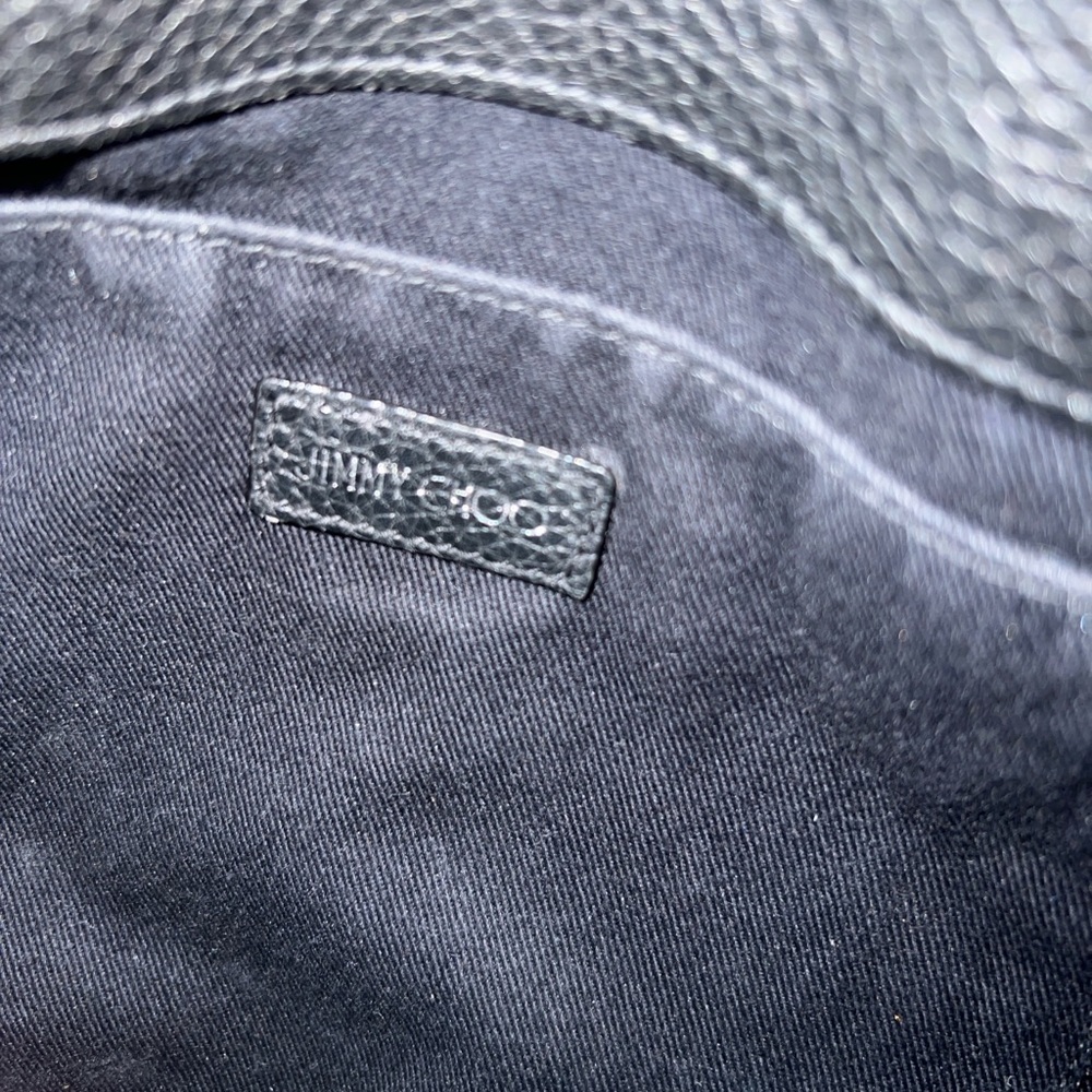 Jimmy Choo Black Tote with Silver Star Accents - Picture 5 of 6